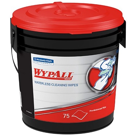 Bsc Preferred Kimberly Clark WypALL Waterless Cleaning Wipes, 75-count, 6PK BUY00441586